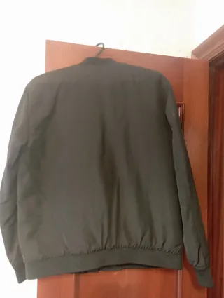 Chaqueta Bomber Negra Zara Talla M