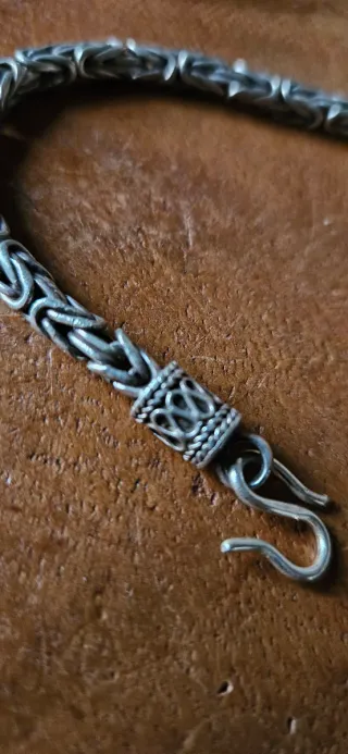 Bracciale snake in argento