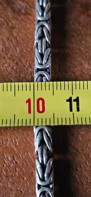 Bracciale snake in argento