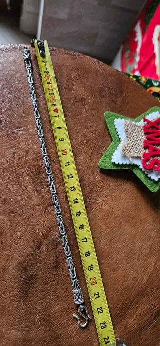 Bracciale snake in argento