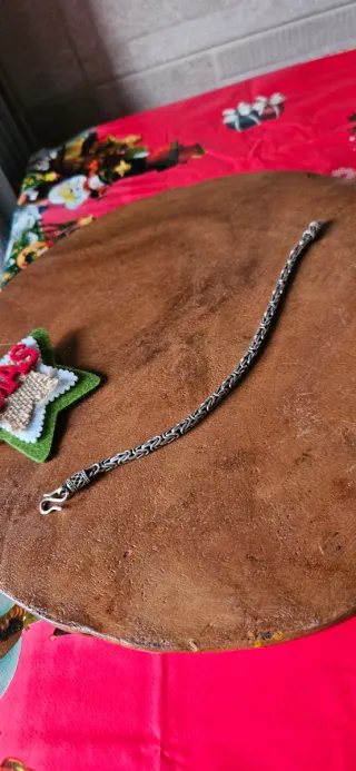 Bracciale snake in argento