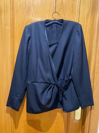 Chaqueta negra elegante