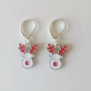 Pendientes Reno Navideños