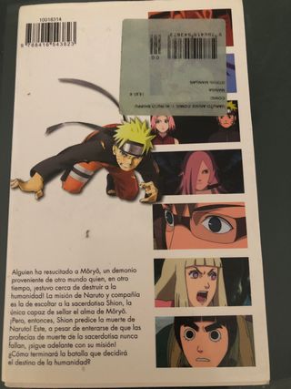 Libros Naruto y Boruto.