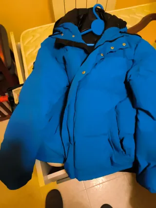 8 by Yoox Chaquetón Azul Talla XL