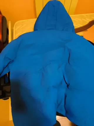 8 by Yoox Chaquetón Azul Talla XL