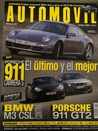 revista automovil numero 321