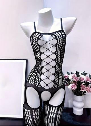 Body de encaje talla única