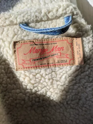 Chaqueta vaquera forrada de borrego