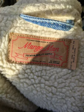 Chaqueta vaquera forrada de borrego