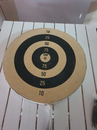 Diana de dardos con dardos