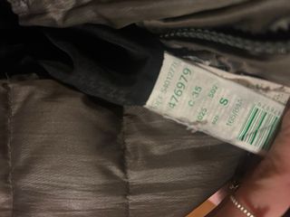 Chaqueta Mango Talla S Gris Plumas