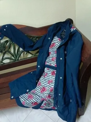 Parka Esmara Azul Marinho Tamanho L