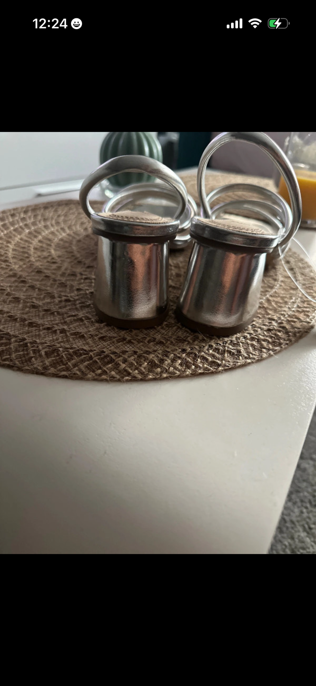 Sandalias Corina Plateadas