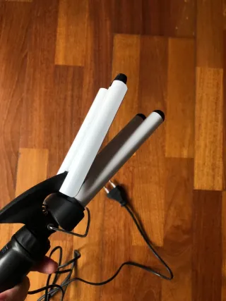 Rizador de pelo triple onda