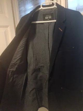 Blazer azul noche New York