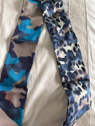 Pañuelo Furla Azul y Multicolor