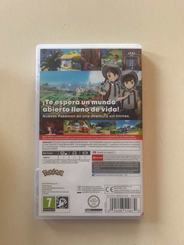 Pokémon Púrpura Nintendo Switch