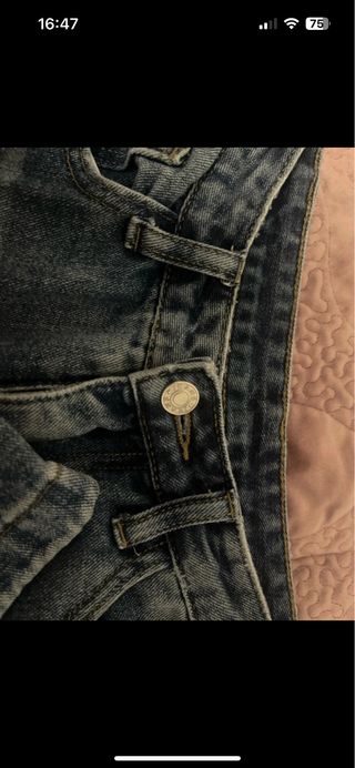 Vaqueros anchos Shein azules