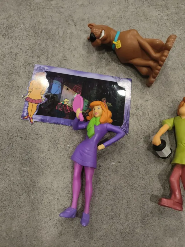 Lote de Figuras Scooby-Doo