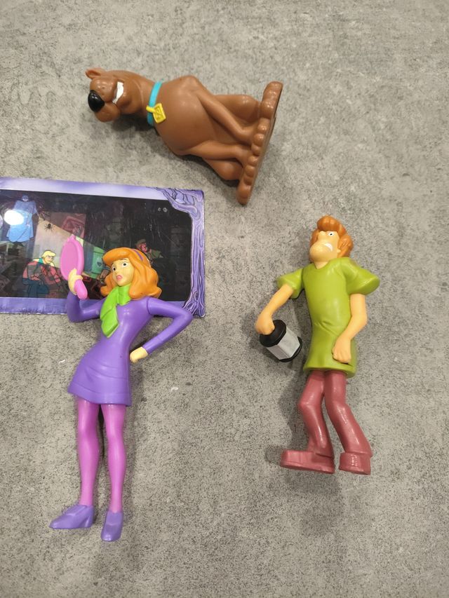 Lote de Figuras Scooby-Doo
