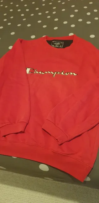 Sudadera Champion Roja Talla L