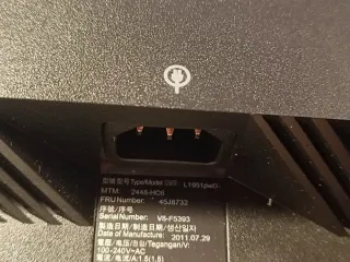 Monitor Lenovo ThinkVision L1951pwD 19