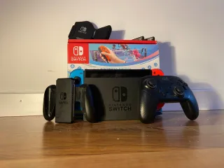 Nintendo Switch Sports - Azul/Rojo