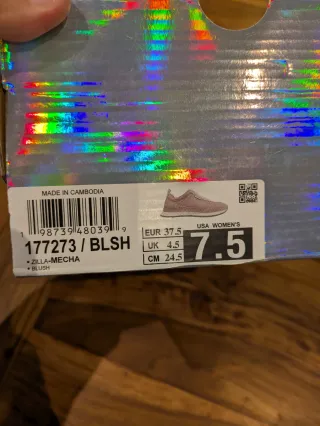 Zapatillas Skechers Rosa/Beige