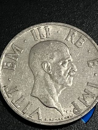 2 Lire 1936 Italia Aquila