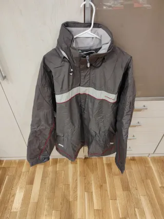 Chaqueta Quechua Talla L Gris/Roja