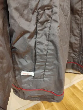 Chaqueta Quechua Talla L Gris/Roja