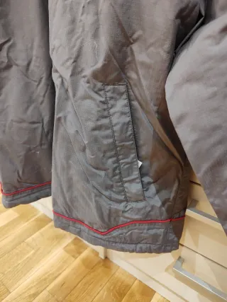 Chaqueta Quechua Talla L Gris/Roja