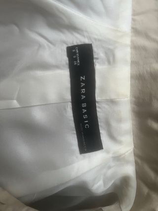 Cazadora corta Zara Beige Talla XS