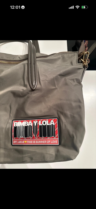 Bolso Bimba y Lola Gris