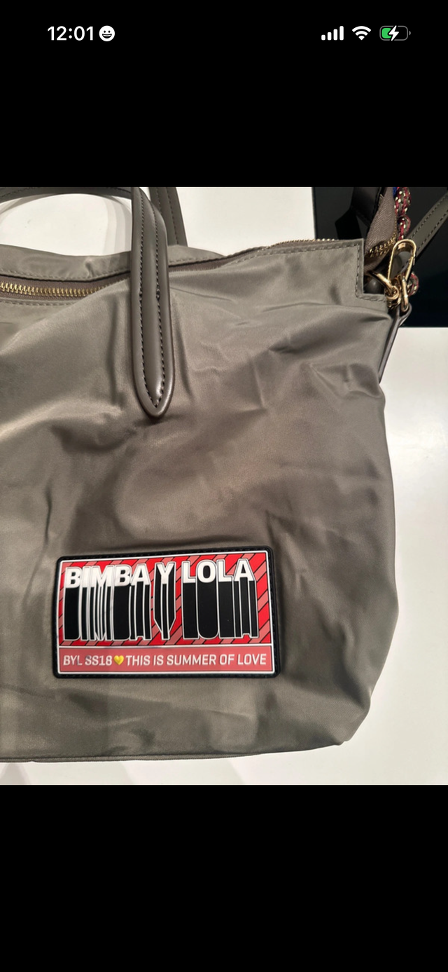 Bolso Bimba y Lola Gris