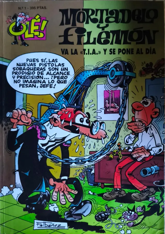 OLÉ Nº 1 MORTADELO Y FILEMÓN Ediciones B. (1987)