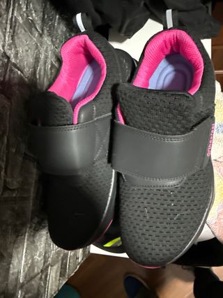 Zapatillas deportivas Ortho+fest negras y rosas