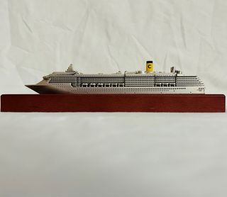 Modellino Costa Mediterranea in Metallo