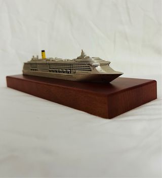 Modellino Costa Mediterranea in Metallo