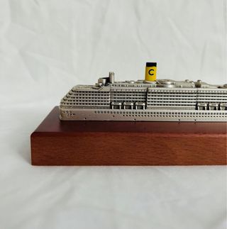 Modellino Costa Mediterranea in Metallo