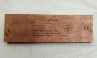 Modellino Costa Mediterranea in Metallo