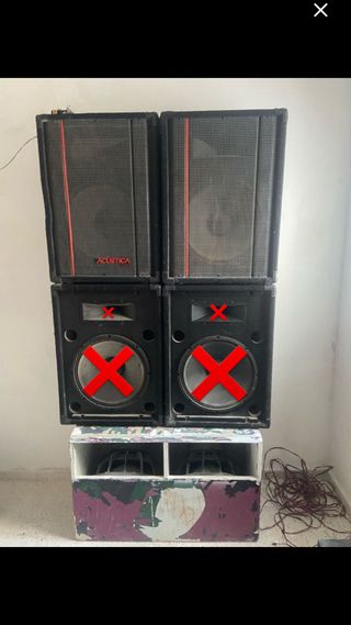 Cajones profesionales Acustica