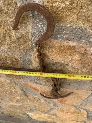 Báscula romana antigua