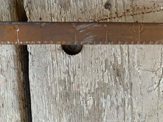 Báscula romana antigua