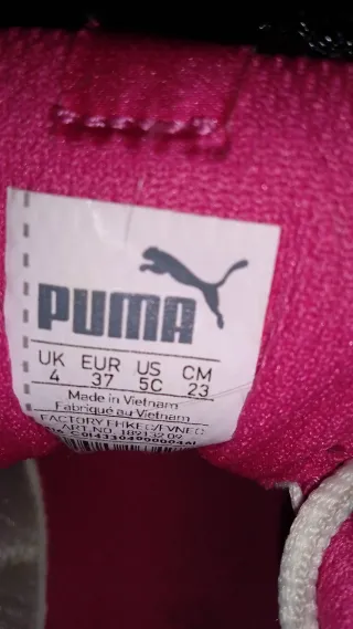 Zapatillas deportivas Puma niña T.37