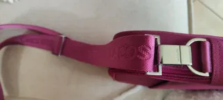 Borsa tracolla Lacoste rosa/viola