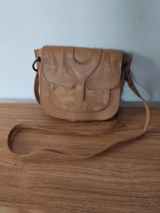 Bandolera piel (con forro algodón)