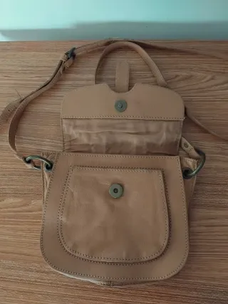 Bandolera piel (con forro algodón)