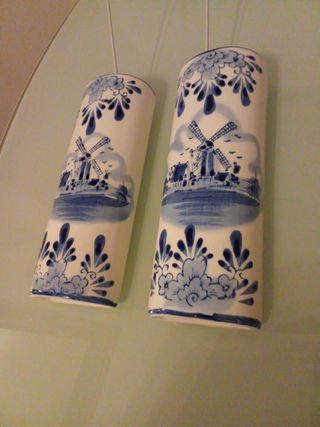 2 Porta acqua termosifone porcellana